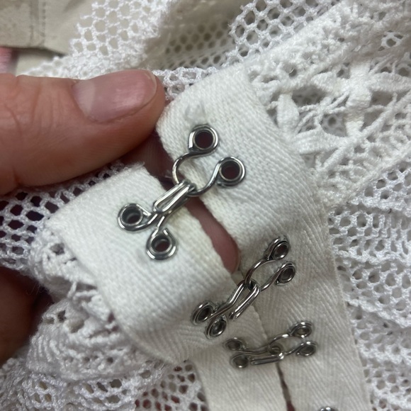 FOR LOVE & LEMONS Lace Crochet Long Sleeve Top - Picture 10 of 10